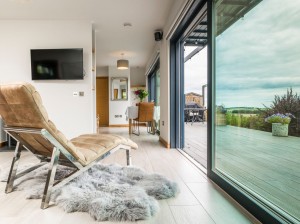 Honeymooners Chaise Lounge in Bedroom