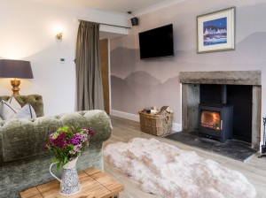 Romantics Lounge and Fireplace 
