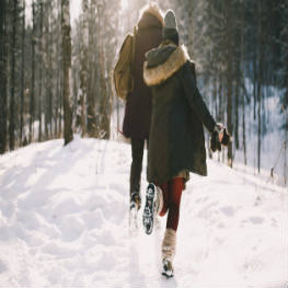 Couple in Snow (Package Small)